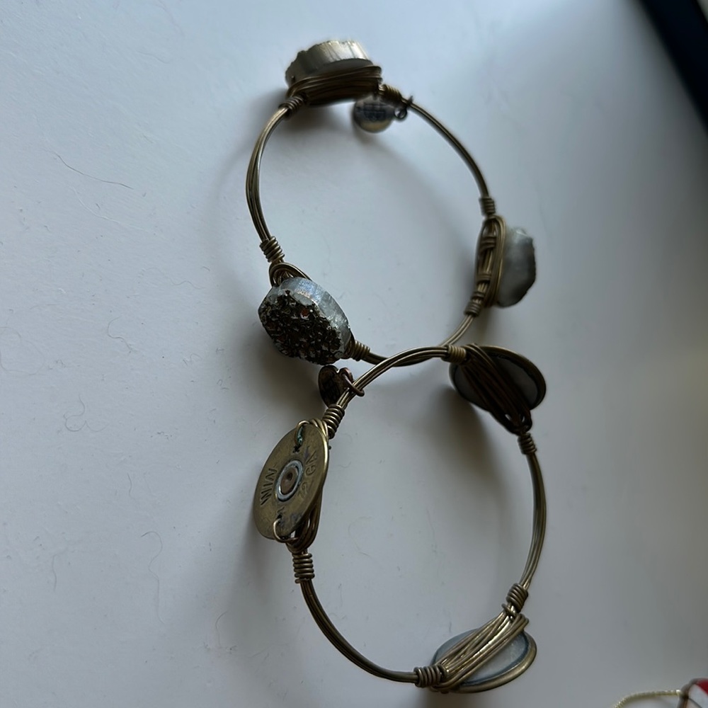BB | Bourbon and Bowties | 2 Bracelets | sold together